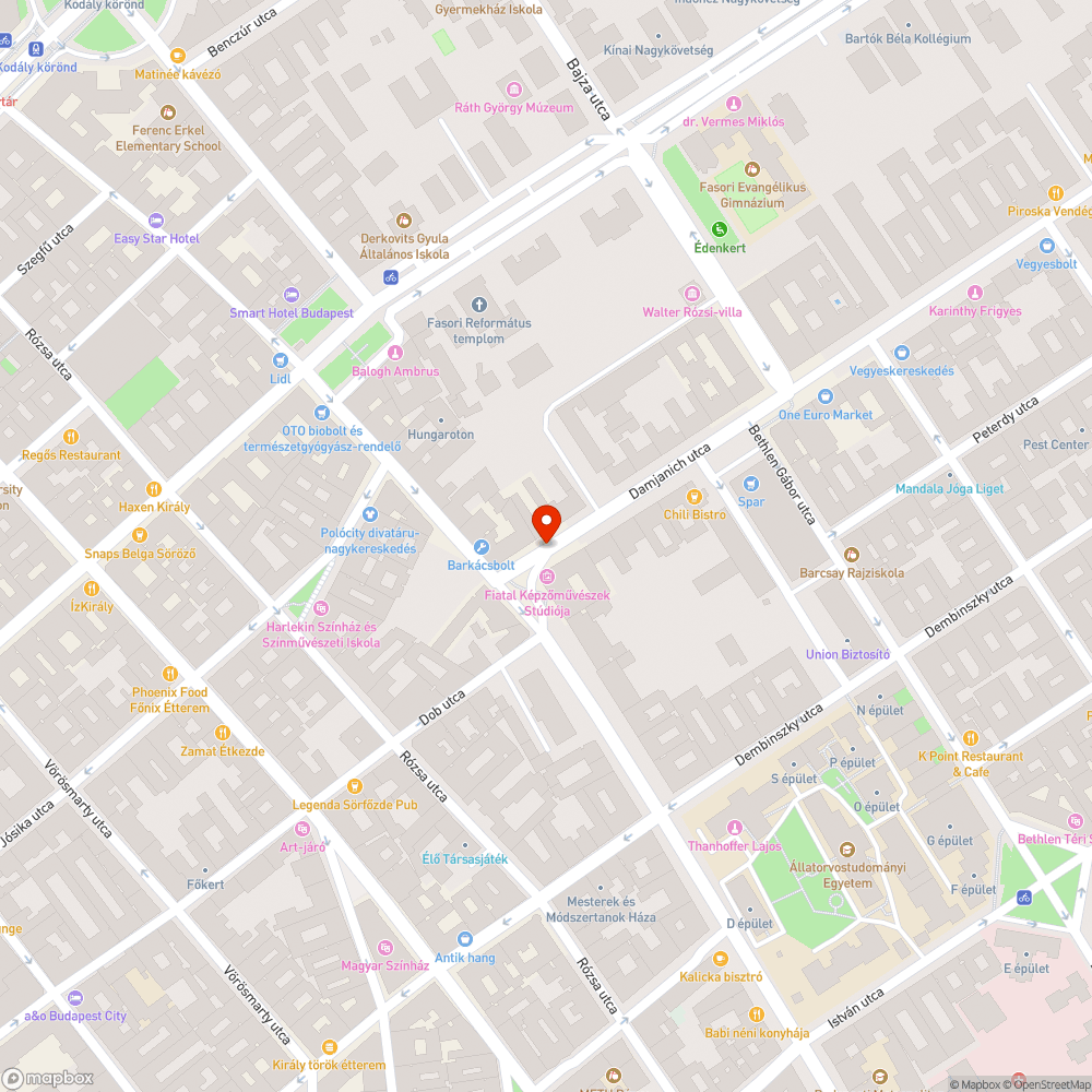 Facsonk bejelentés helye