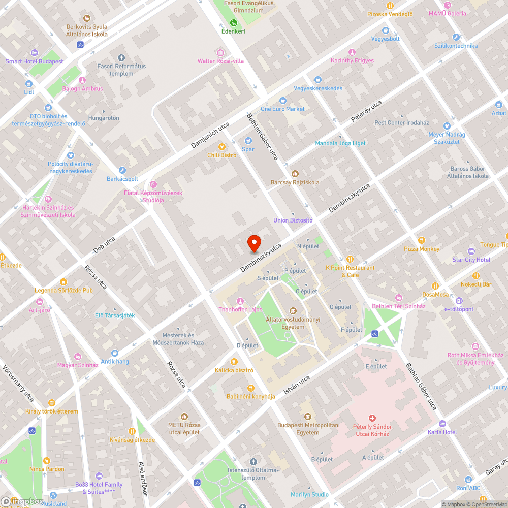 Szemét a planténerben bejelentés helye