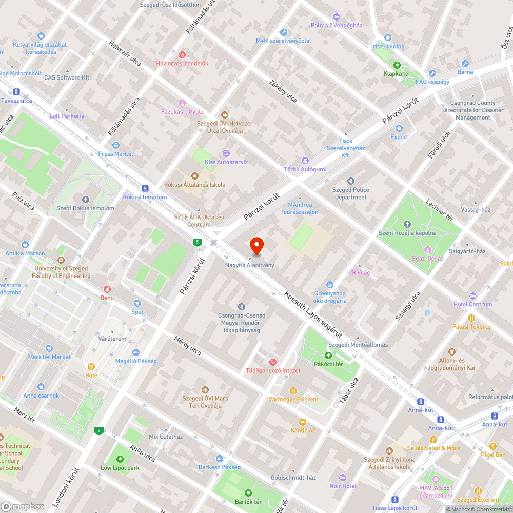 Eldugult víznyelő - Kossuth L. Sgt. 27. bejelentés helye