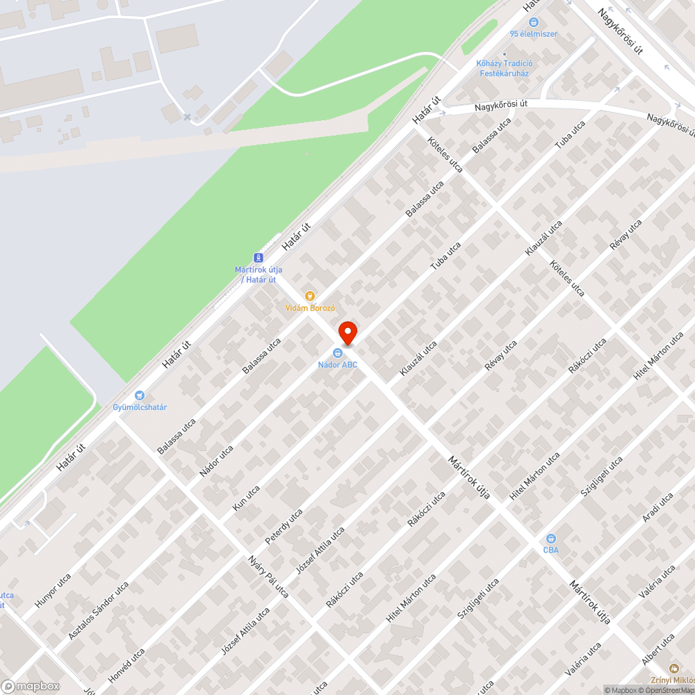 Beszakad járda bejelentés helye