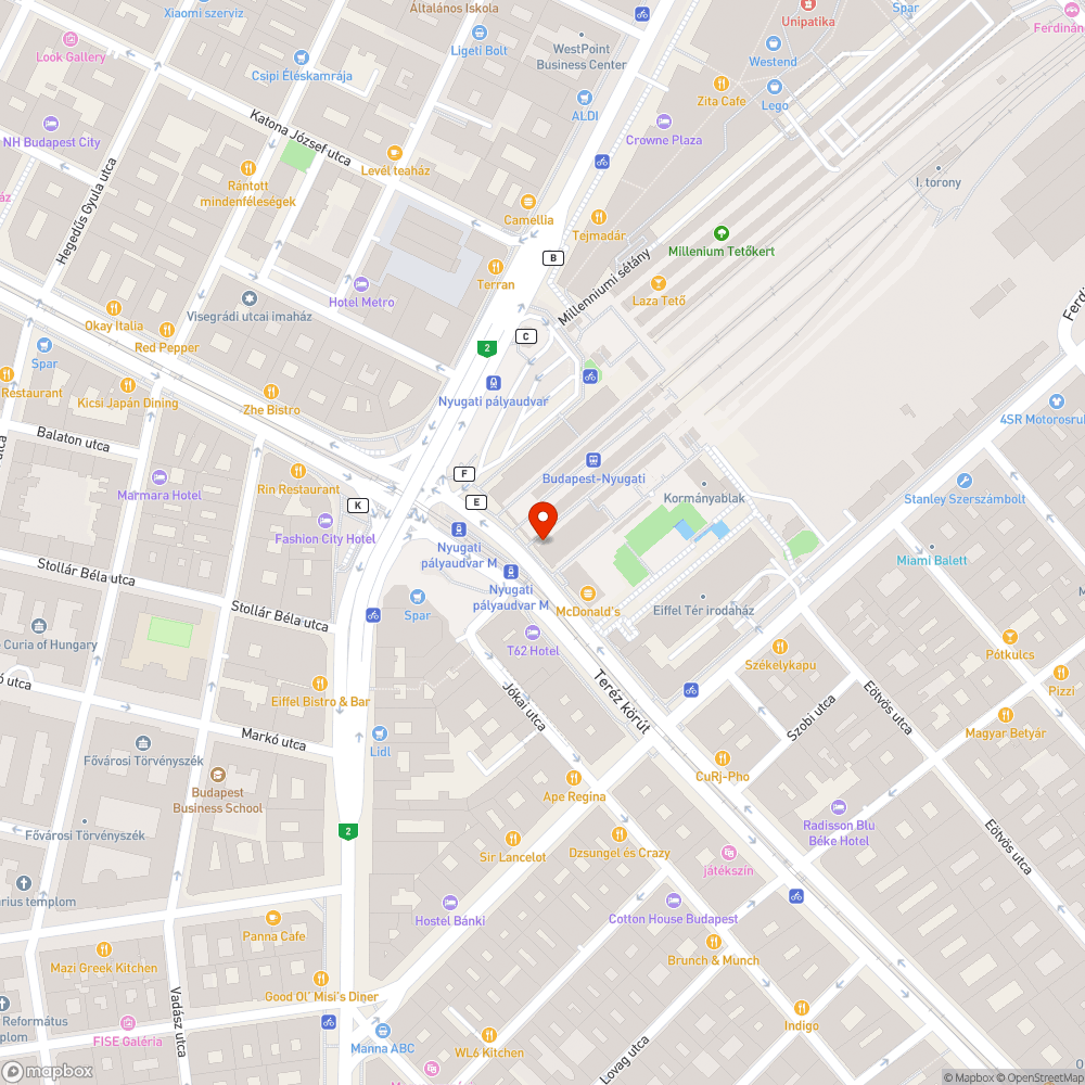 Kiáll bejelentés helye