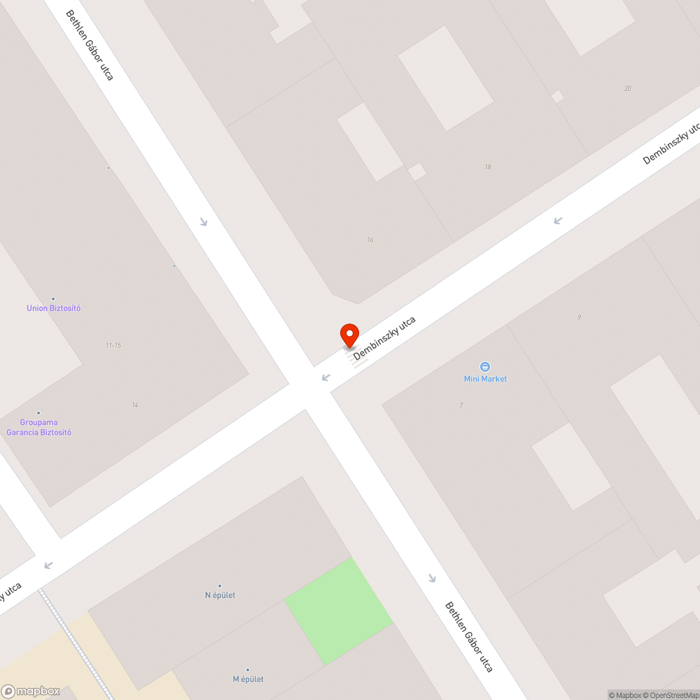 Elfelejtett zebra a Dembinszky-Bethlen Gábor sarkon bejelentés helye