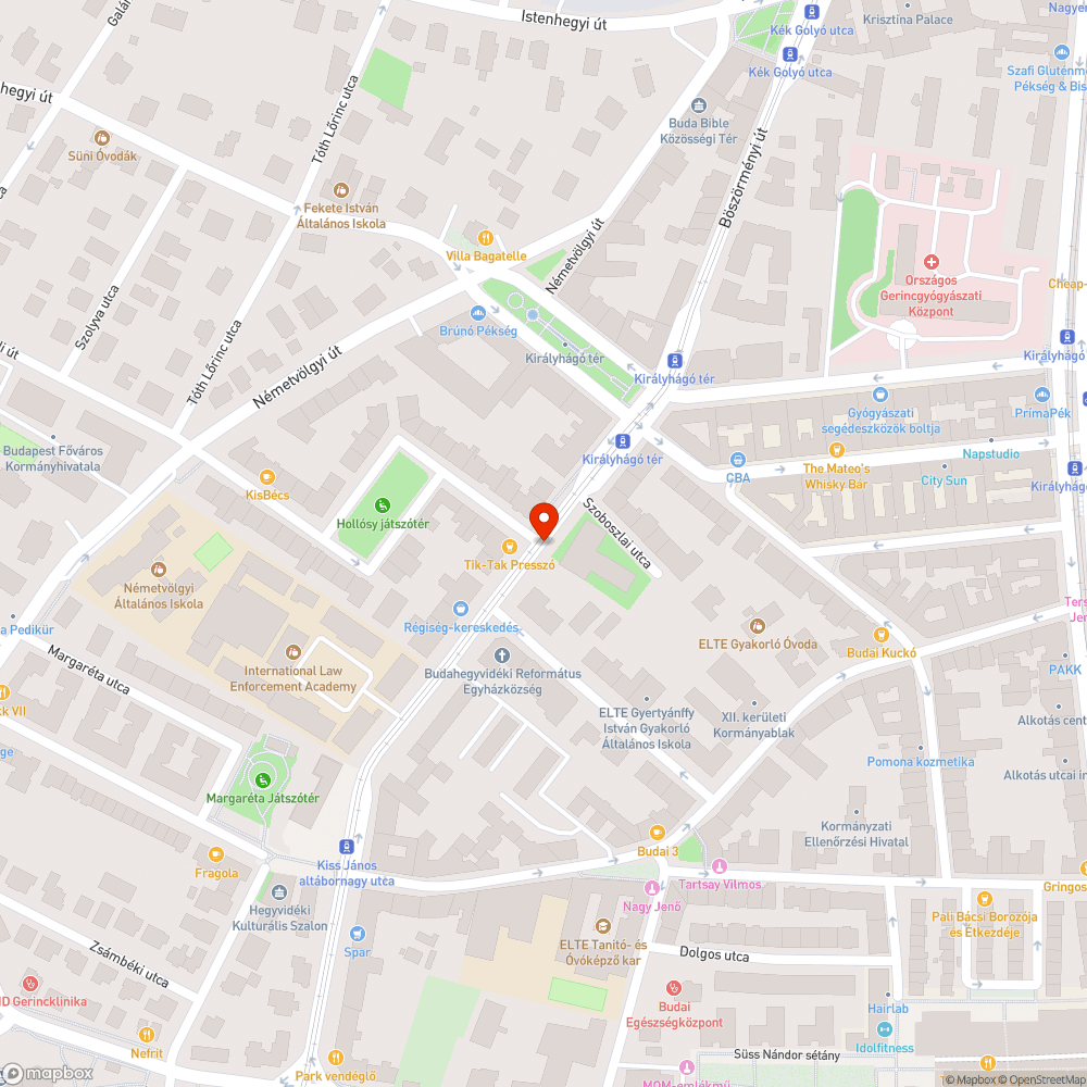 zebra vagy ideiglenes zebra létrehozása bejelentés helye