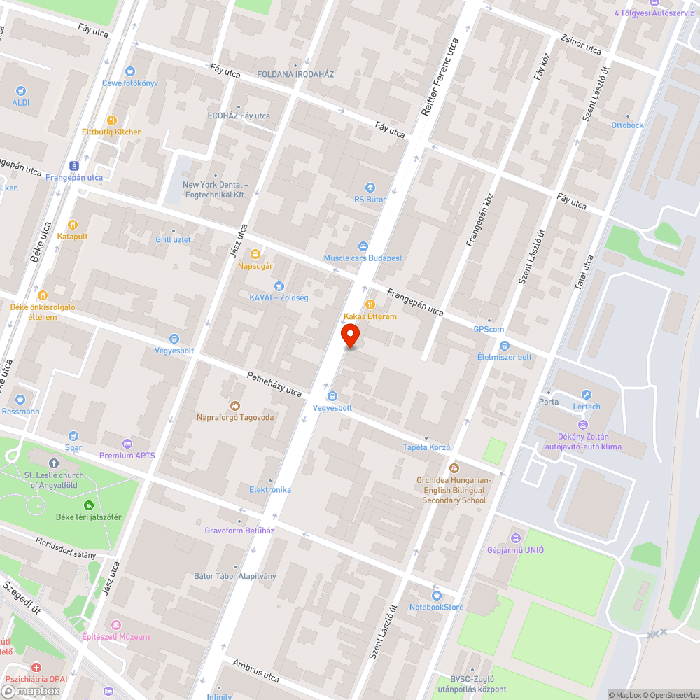 Haldokló fa bejelentés helye