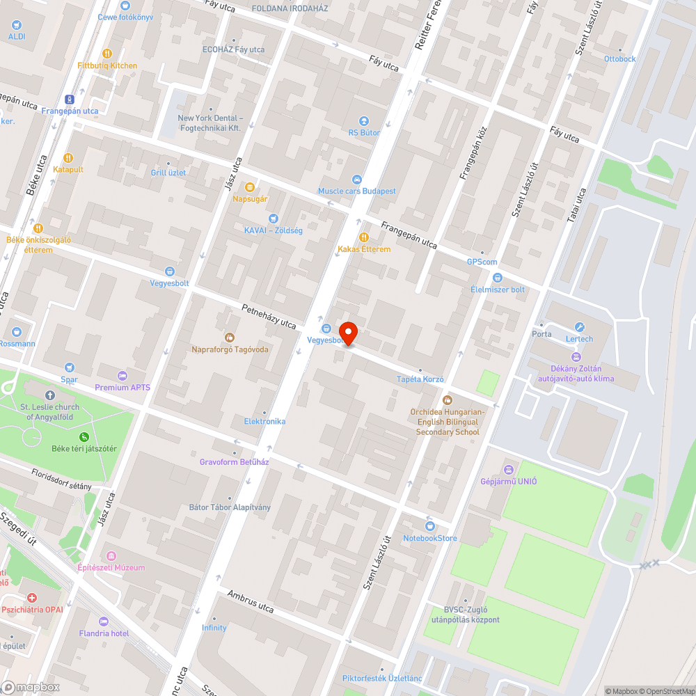 Halott fa bejelentés helye