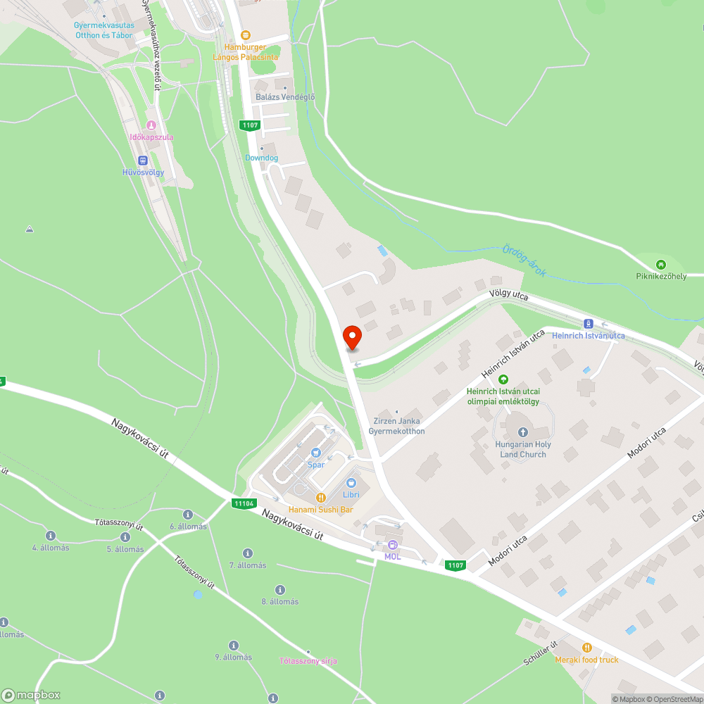 Szemét a Völgy utca és Hűvösvölgyi út kereszteződősében bejelentés helye