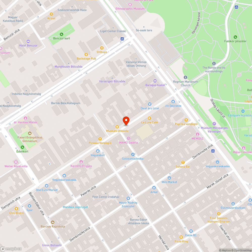 Szemét a zöldsávban bejelentés helye