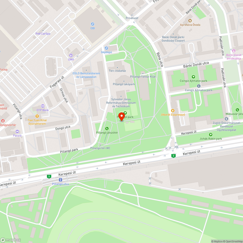 Nem, vagy rosszul működő ivókutak a Pillangó-parkban bejelentés helye