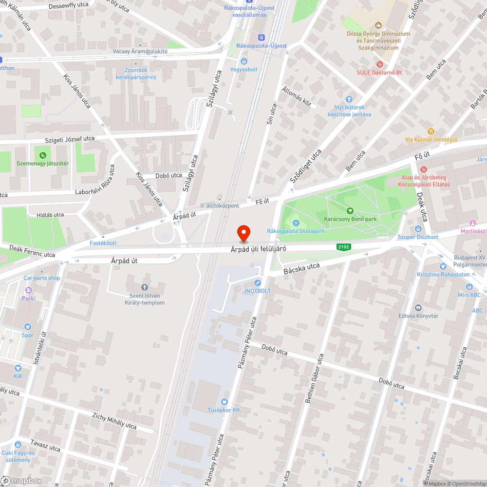 Hiányzó csatornafedél bejelentés helye