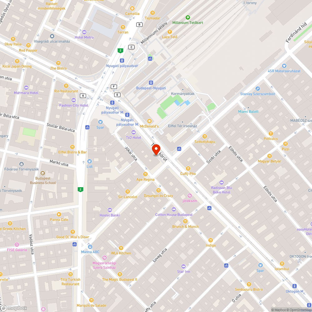 Hiányzó fa bejelentés helye