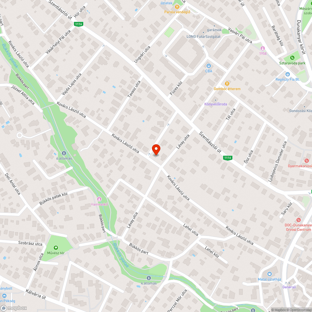 Kátyú javítása a Kovács László utca 30. előtt. bejelentés helye