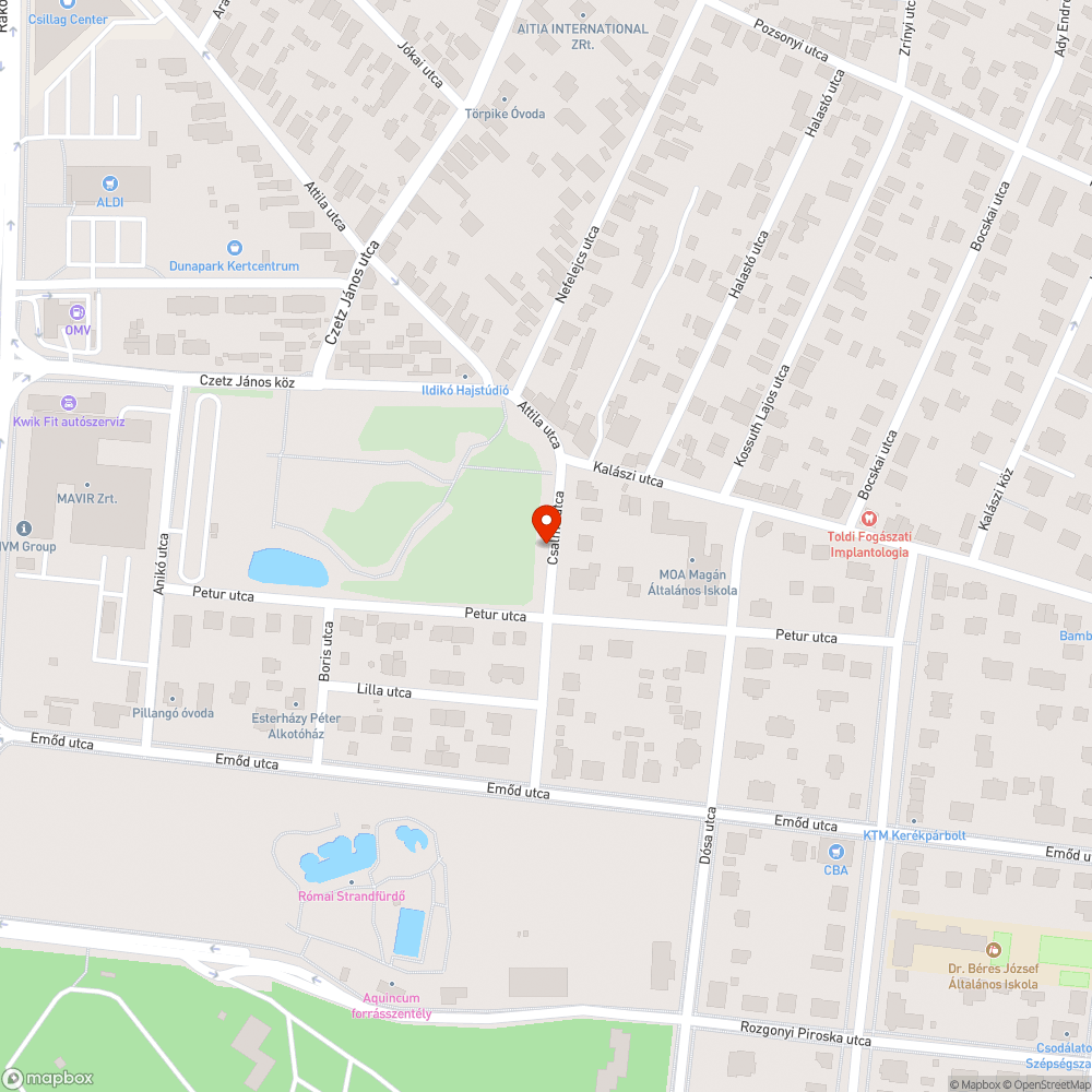 Halott fatuskó bejelentés helye