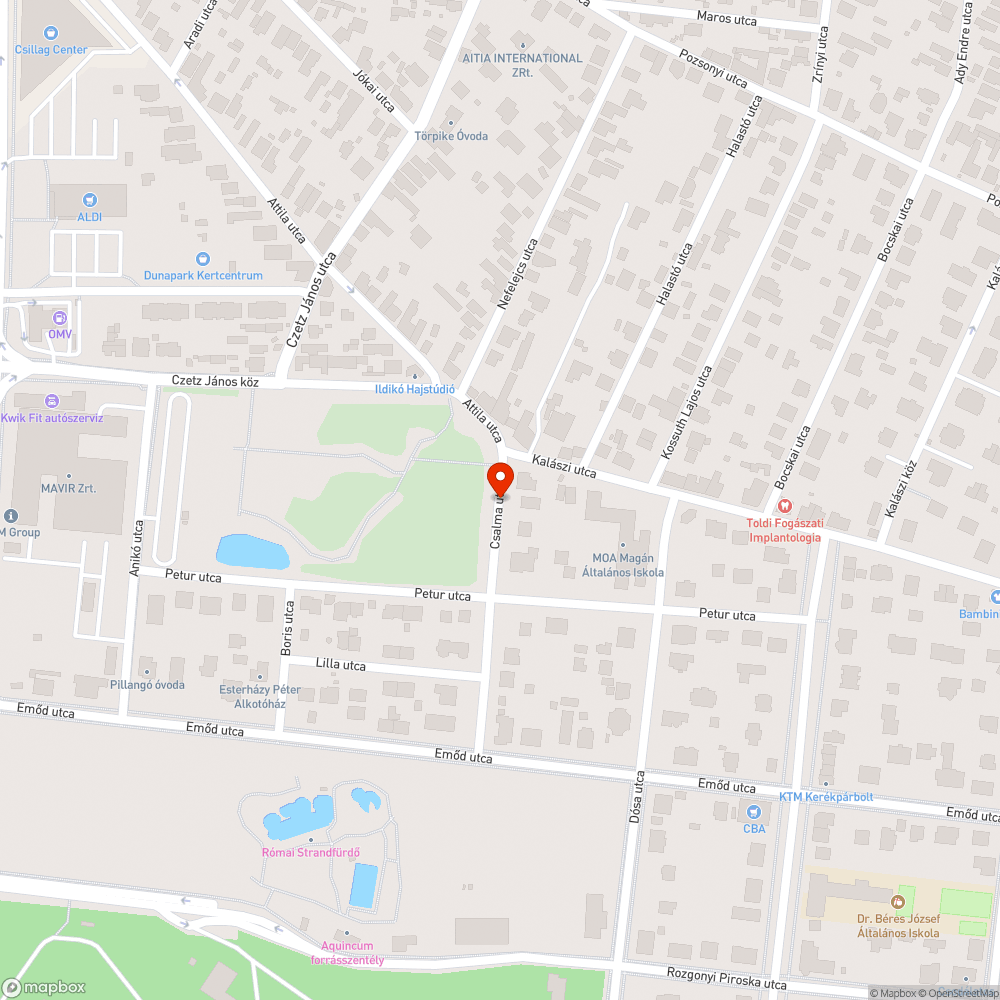 Mozdulatlanul áll bejelentés helye