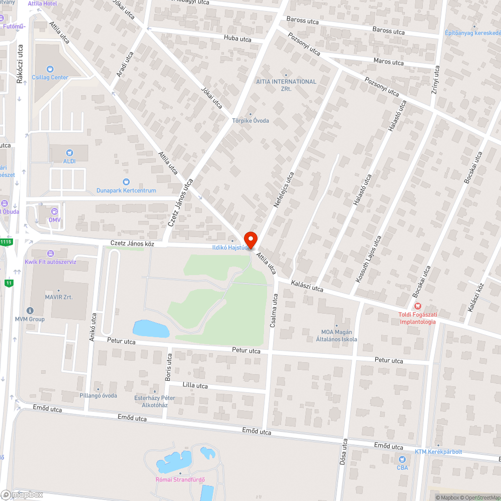 Elhagyott gépjármű bejelentés helye