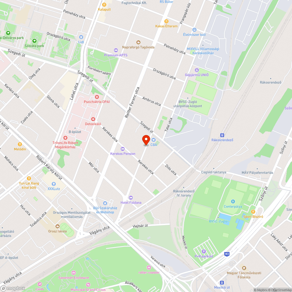 Kerékpáros kétirányúsítás bejelentés helye