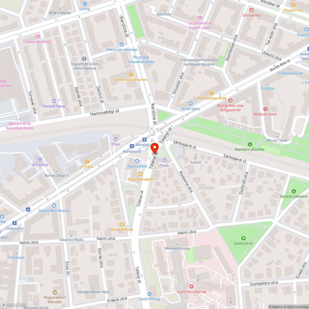 Megsüllyedt csatornafedél bejelentés helye