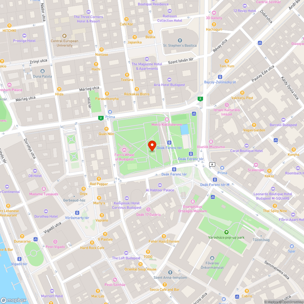 Danubius kút bejelentés helye