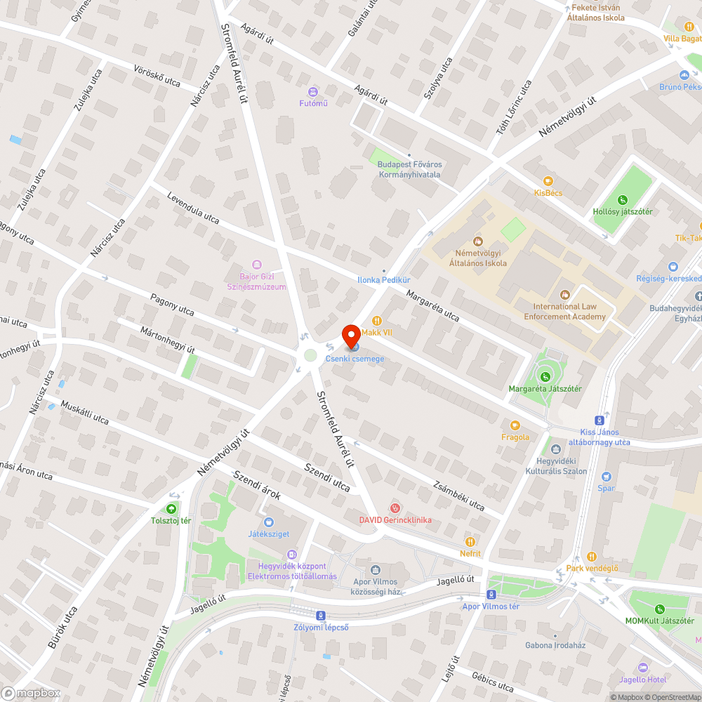 Vegyszerek bejelentés helye