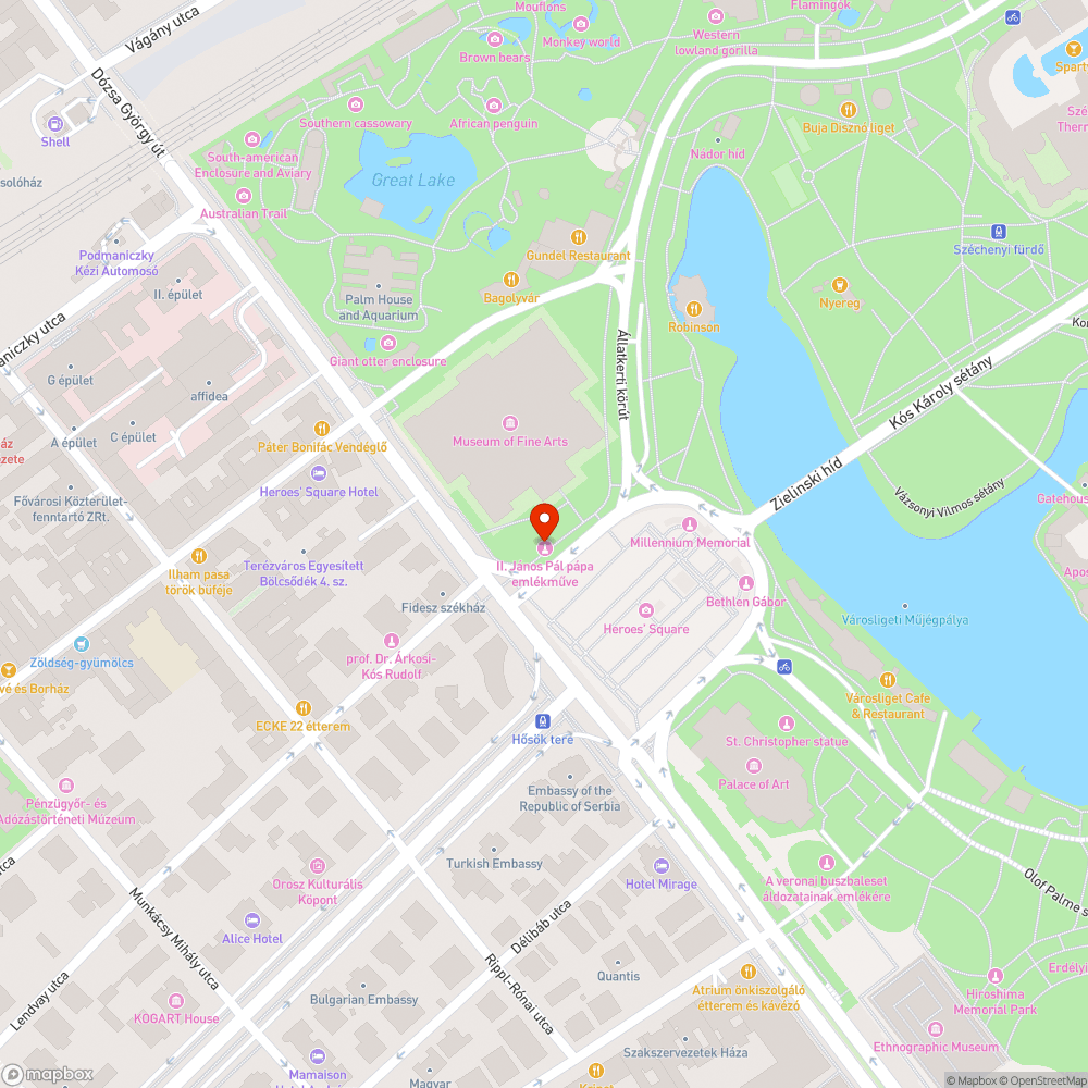 Lekopott zebra bejelentés helye