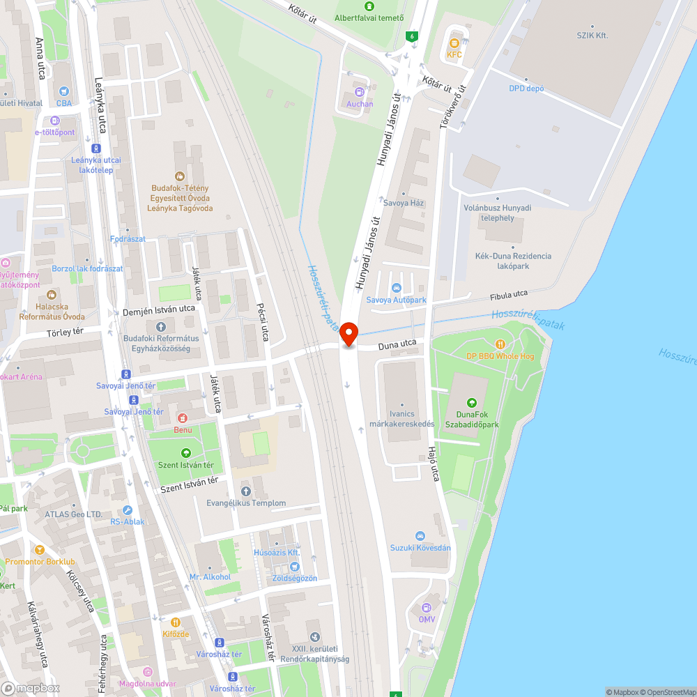 Fásulnak a bálványfák bejelentés helye