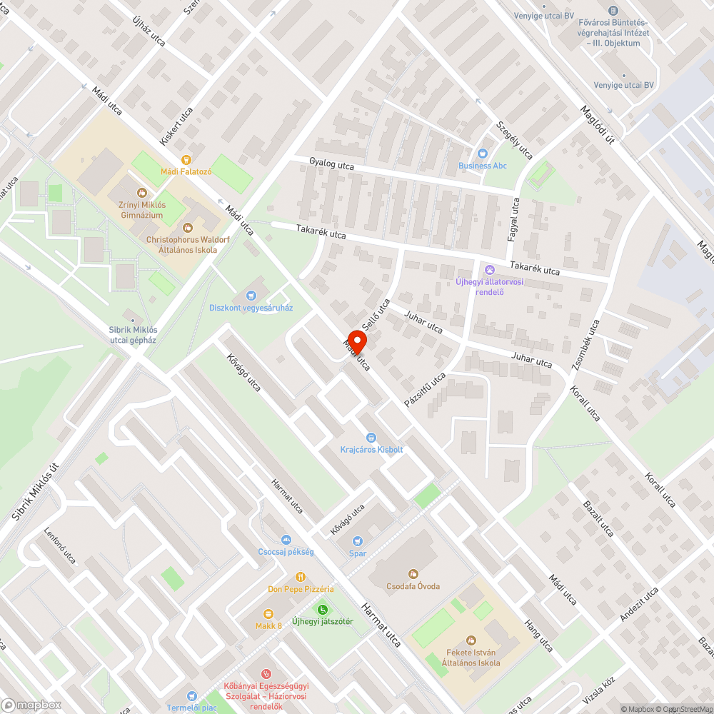 Szemét kupac bejelentés helye