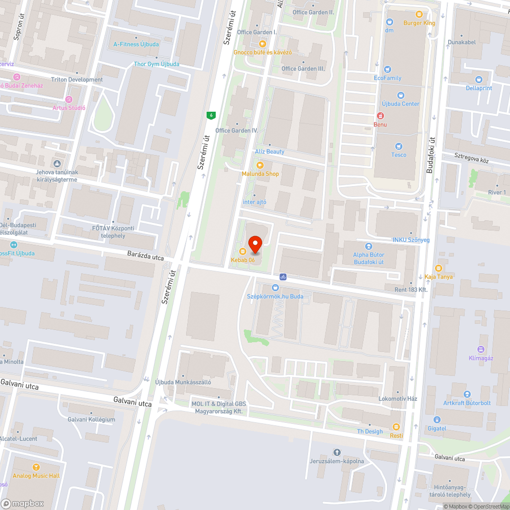 Gazírtás bejelentés helye