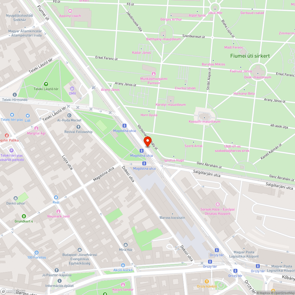 Hiányzó közlekedési lámpa bejelentés helye