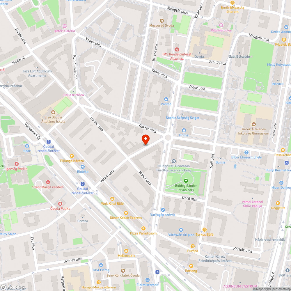 Szeméttel telepakolt bevásárlókocsi bejelentés helye