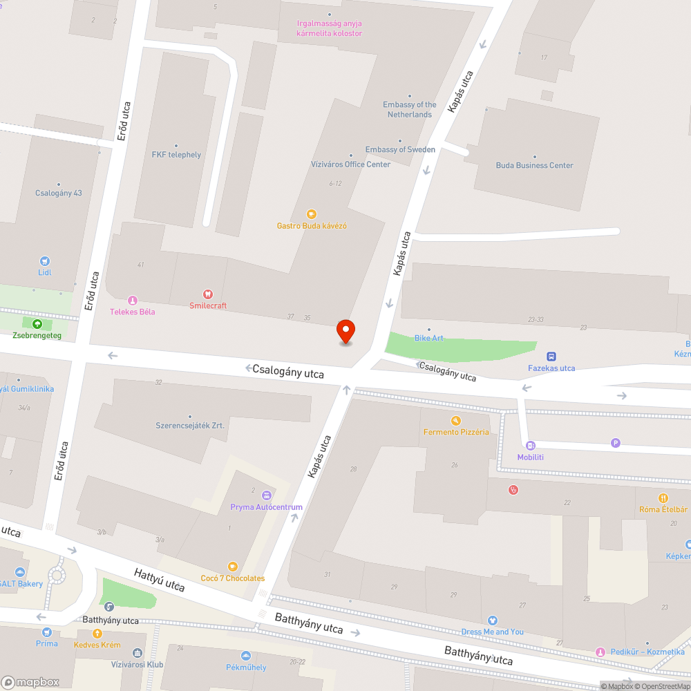 Nyikorgó zászlók bejelentés helye