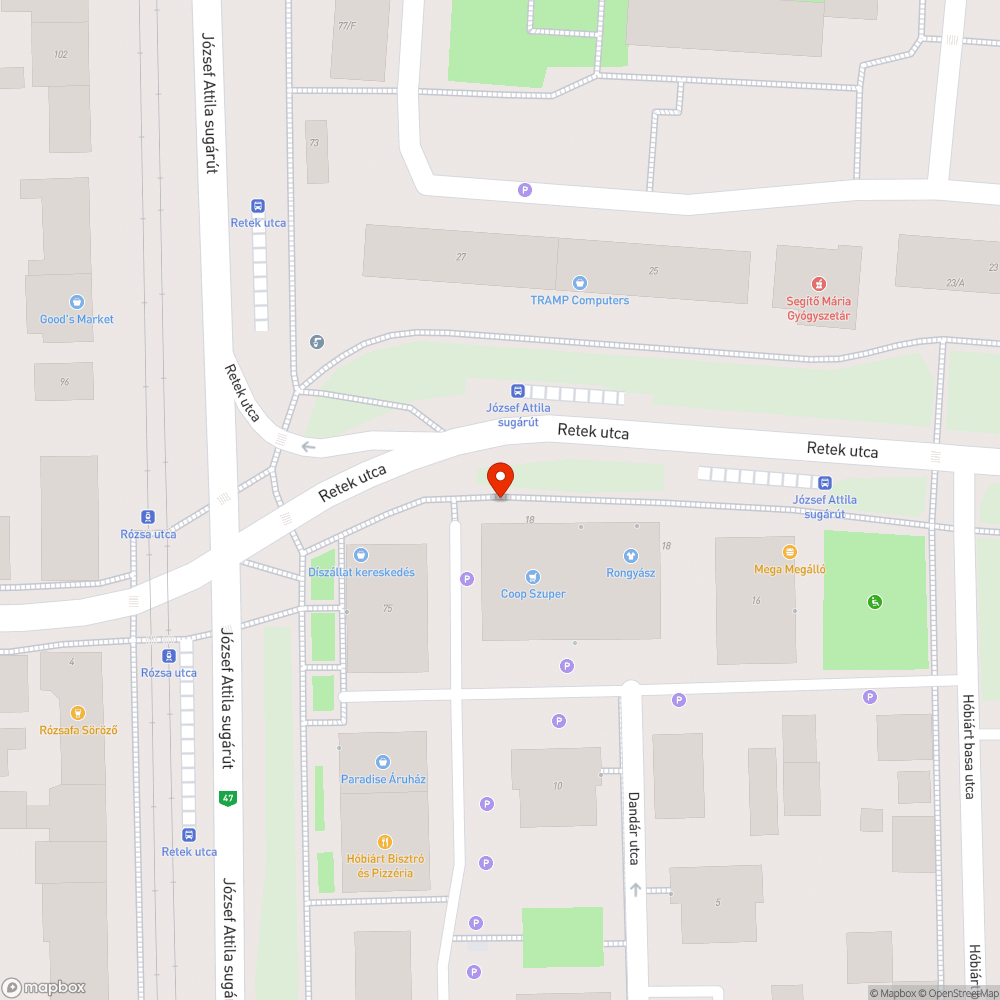 Megtelt használtruha gyűjtőkonténer bejelentés helye