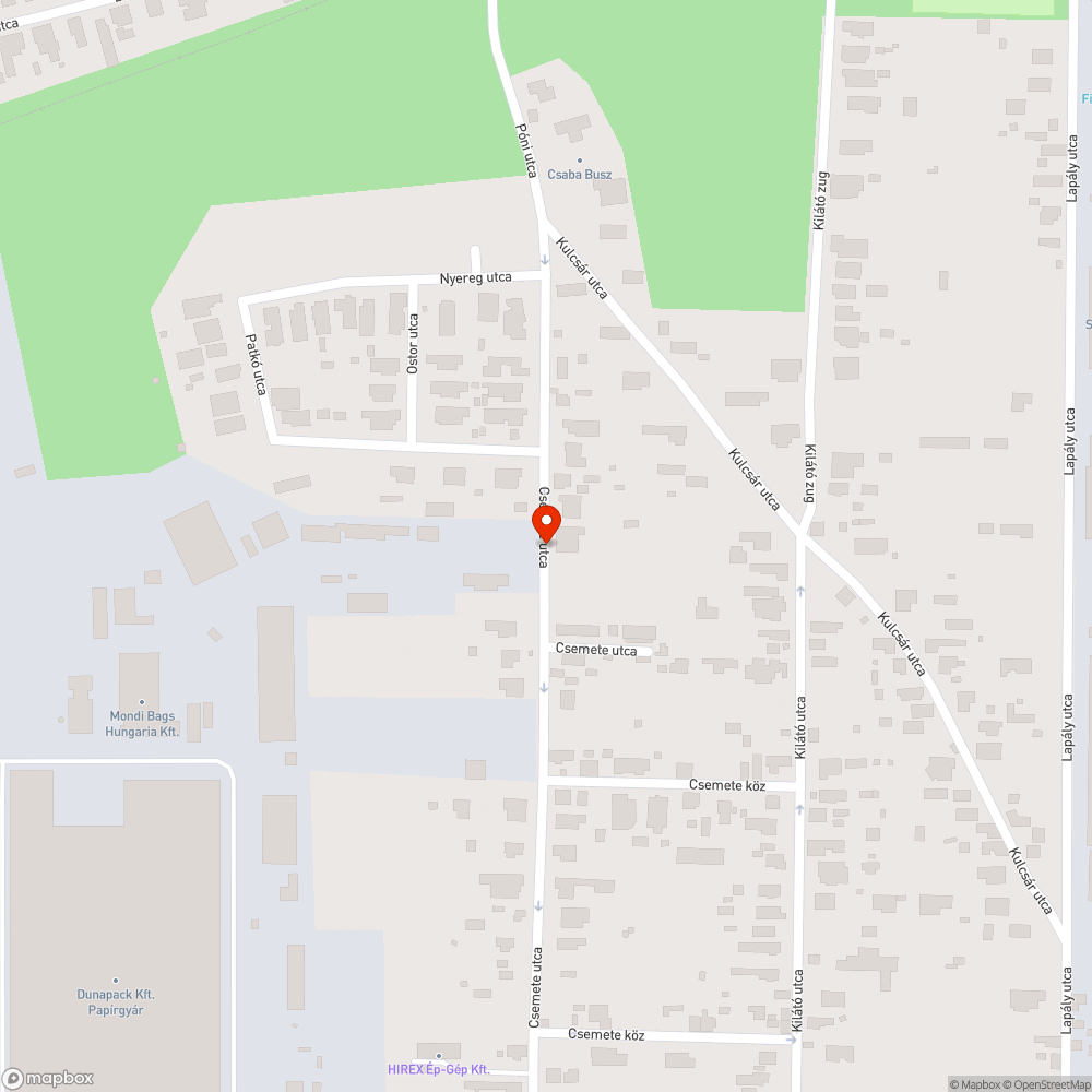 Eldugított vízelvezető árok bejelentés helye