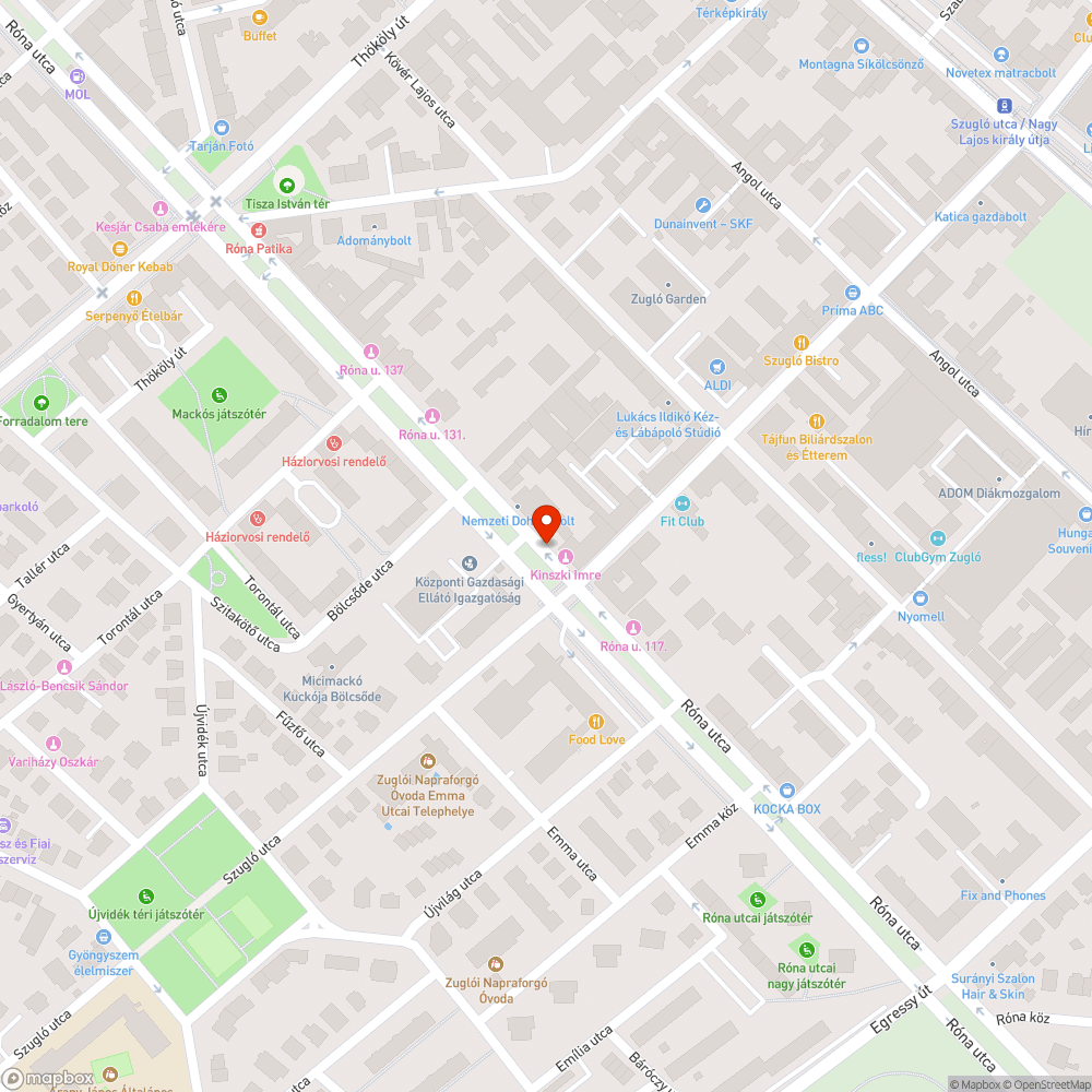 Sötét lámpák bejelentés helye