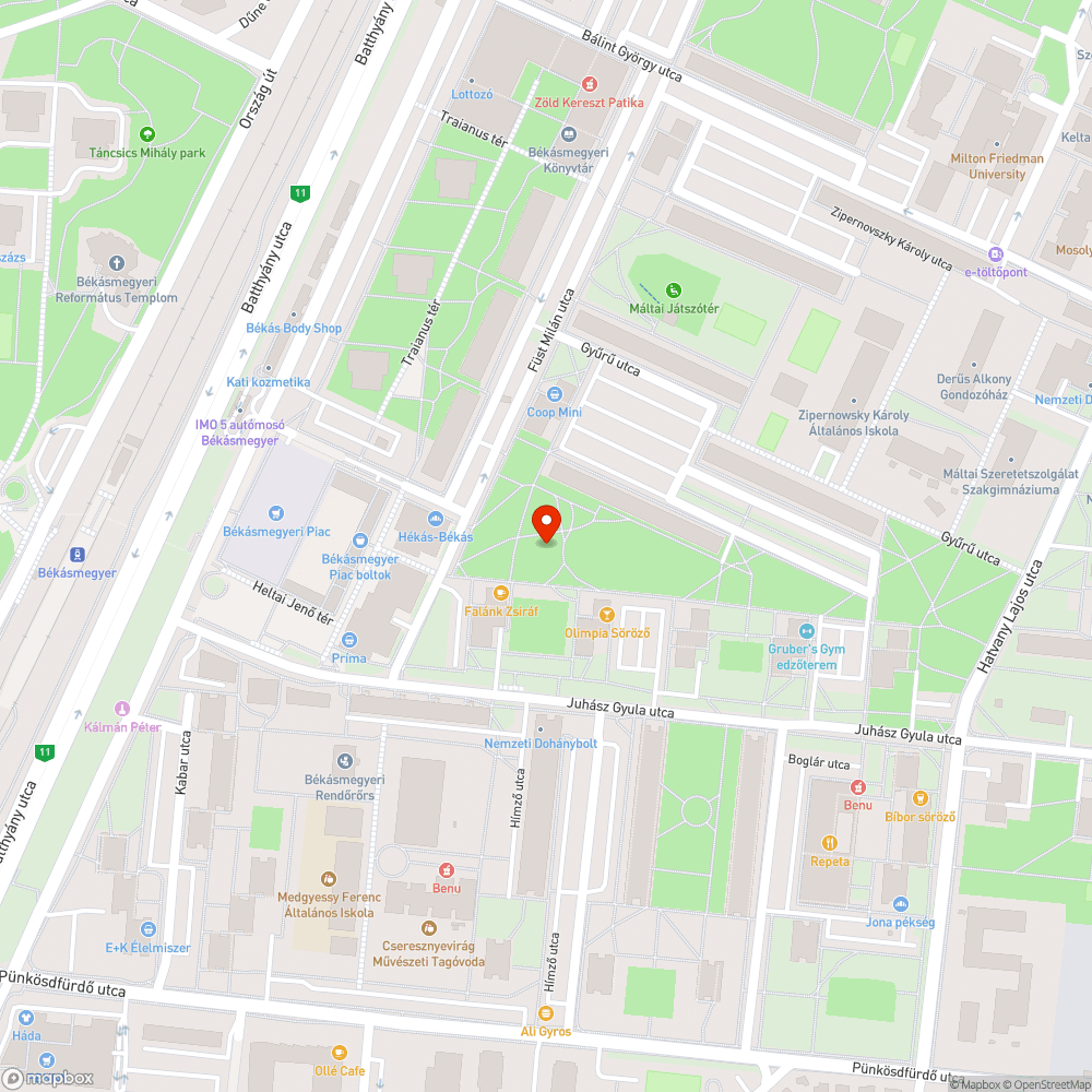 Pad nincs rögzítve bejelentés helye