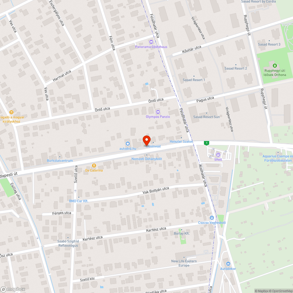 veszélyes(?) fák bejelentés helye