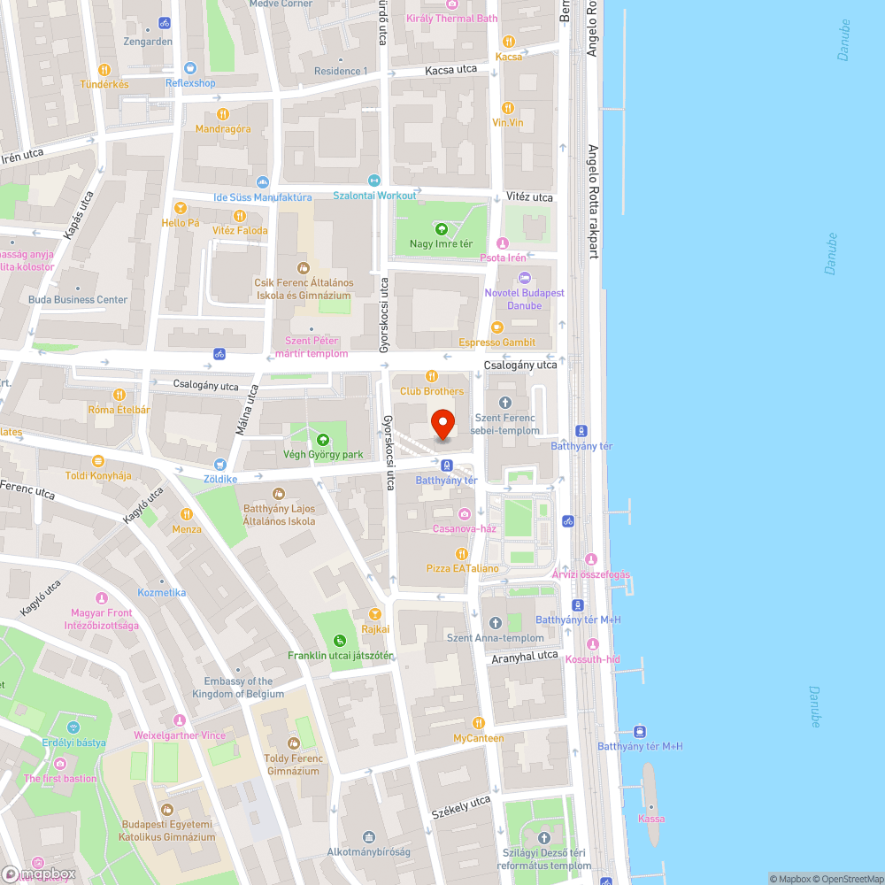 Rongált HÉV szerelvény bejelentés helye