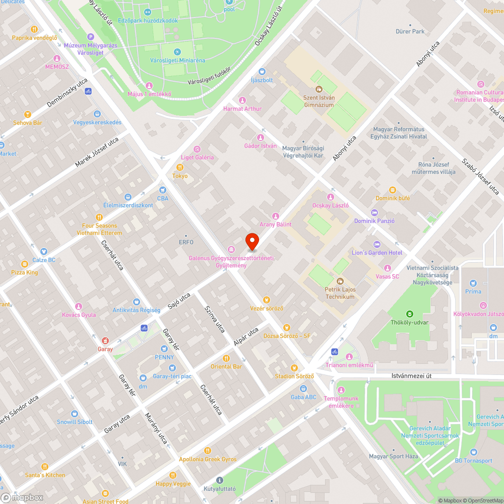 Kiszáradt facsemete bejelentés helye