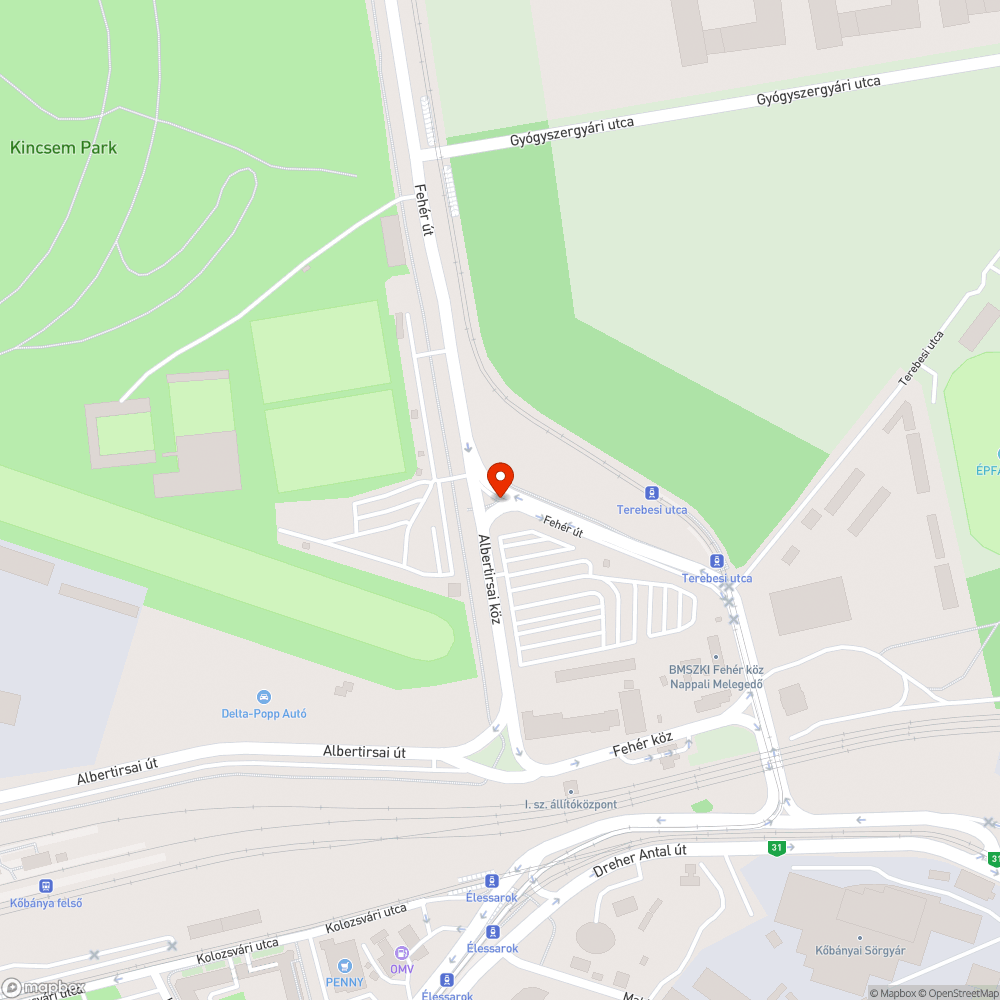 Ferde tábla bejelentés helye