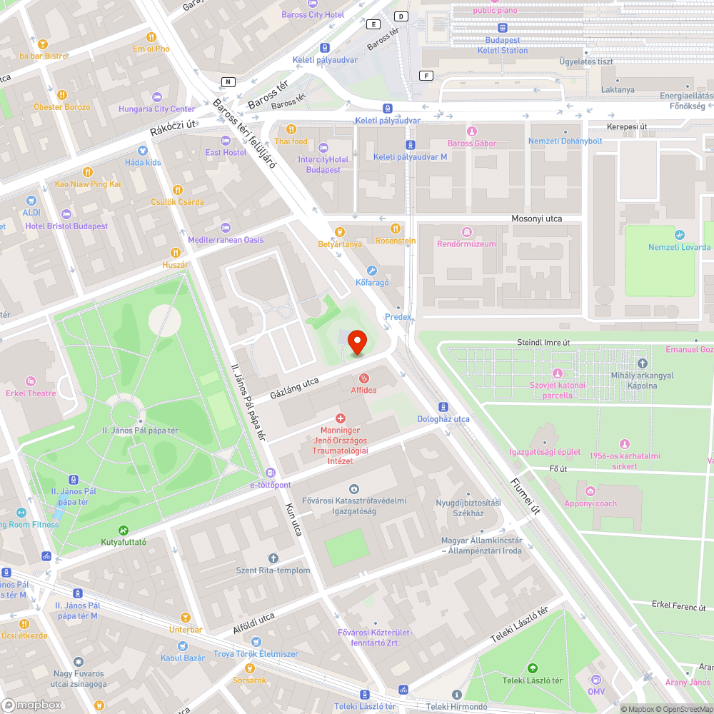 Belógó faágak bejelentés helye