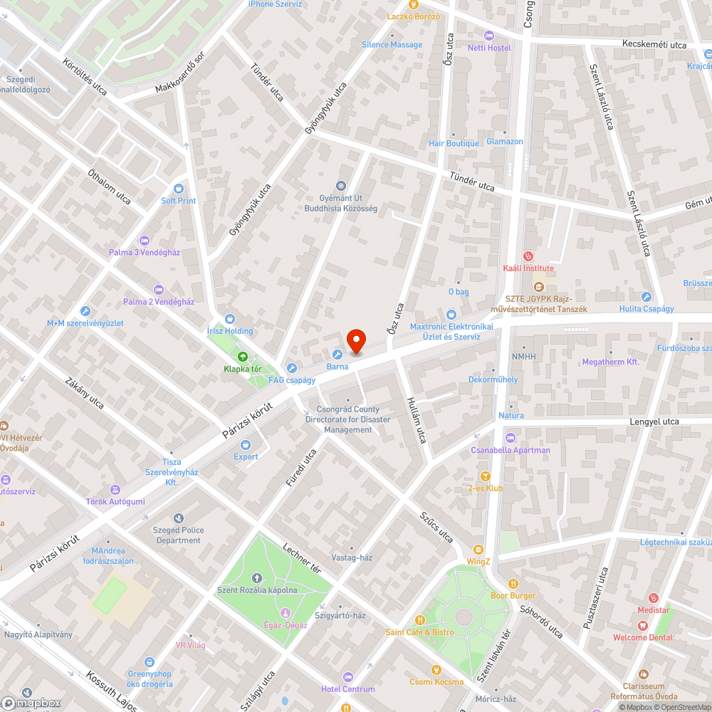 Beszakadt tűzcsap fedlap - Berlini krt. 11. bejelentés helye