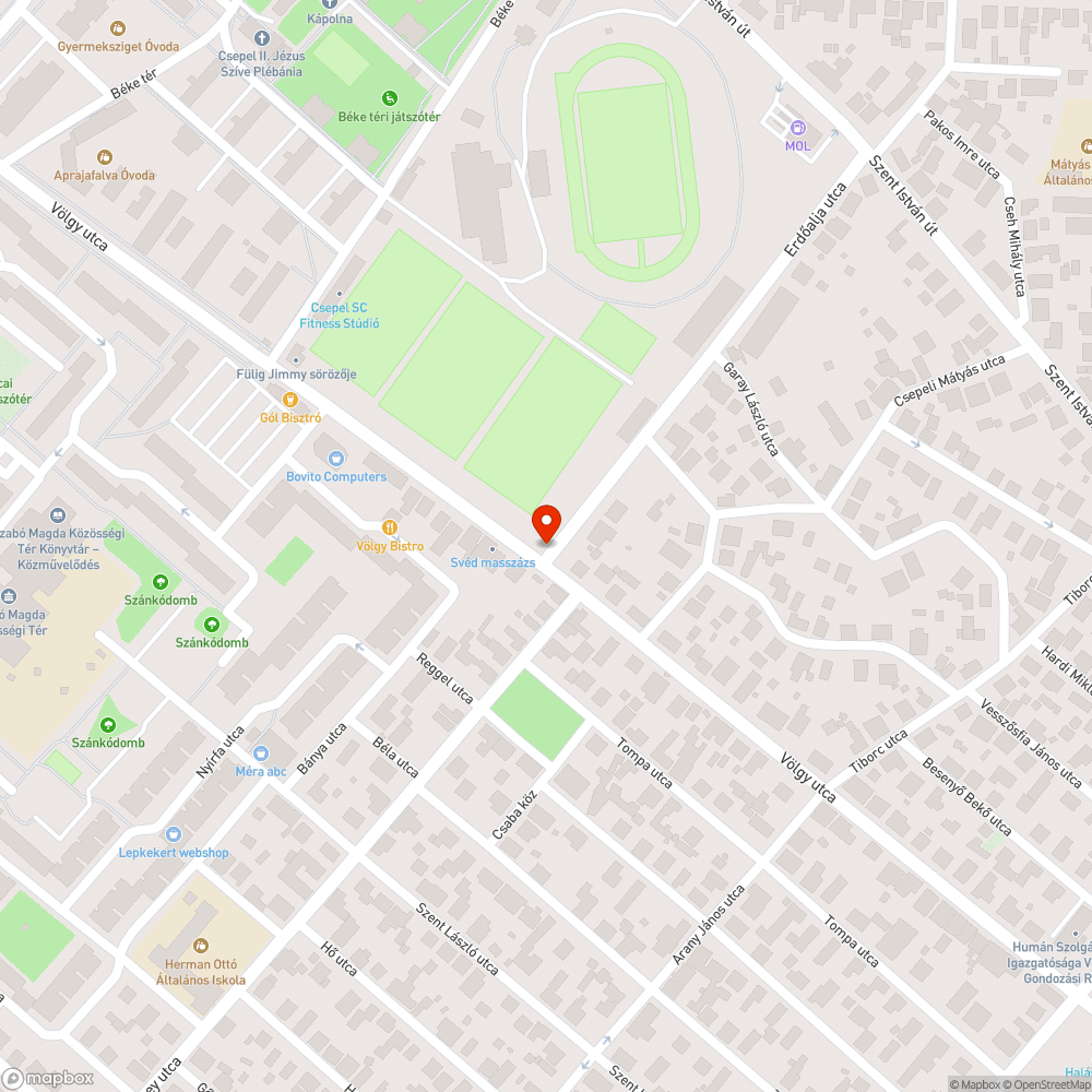 NUU 956 bejelentés helye