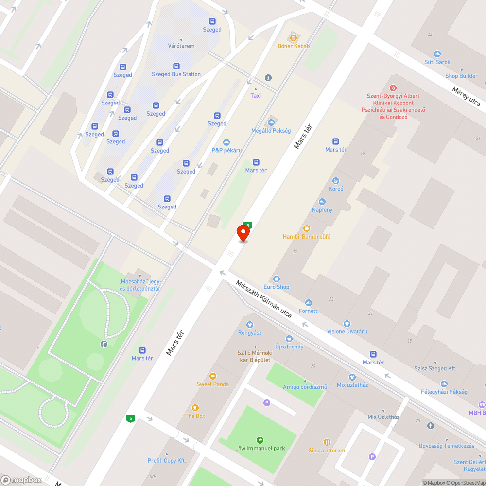 Eldugult víznyelő - Mars tér/Mikszáth K. utca sarka bejelentés helye