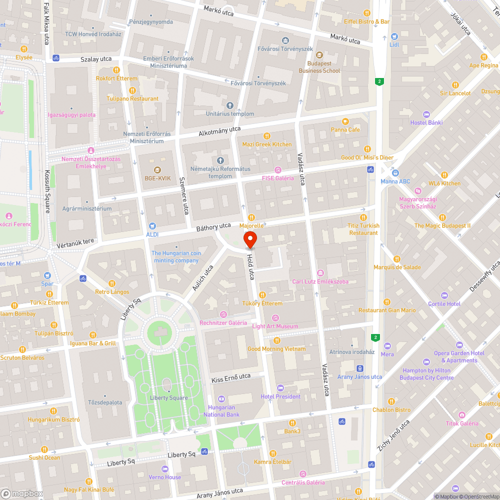 Parkolásgátló oszlopokat a Batthyány-örökmécseshez bejelentés helye