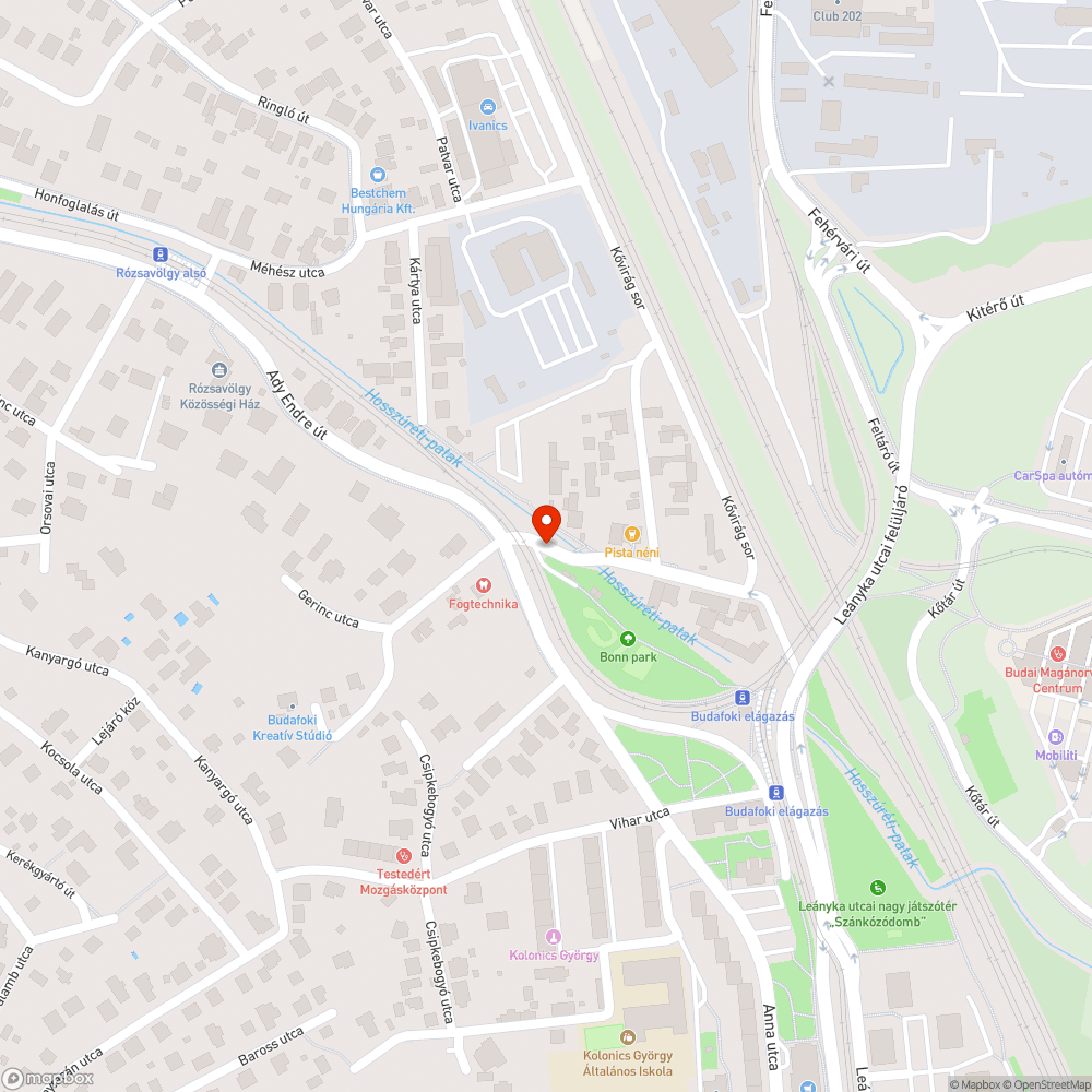 Lépcső és járda bejelentés helye