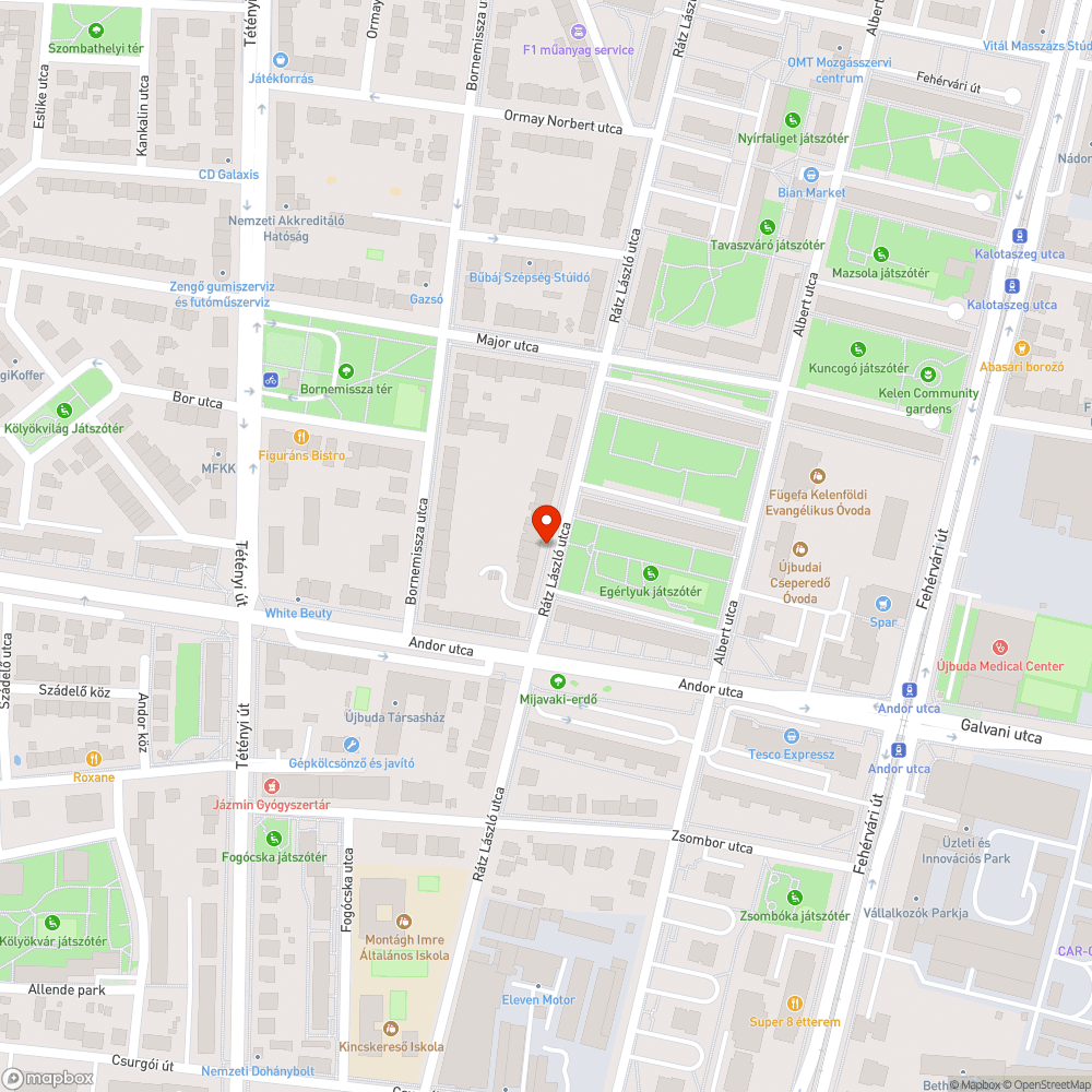 Tetves Tilia bejelentés helye