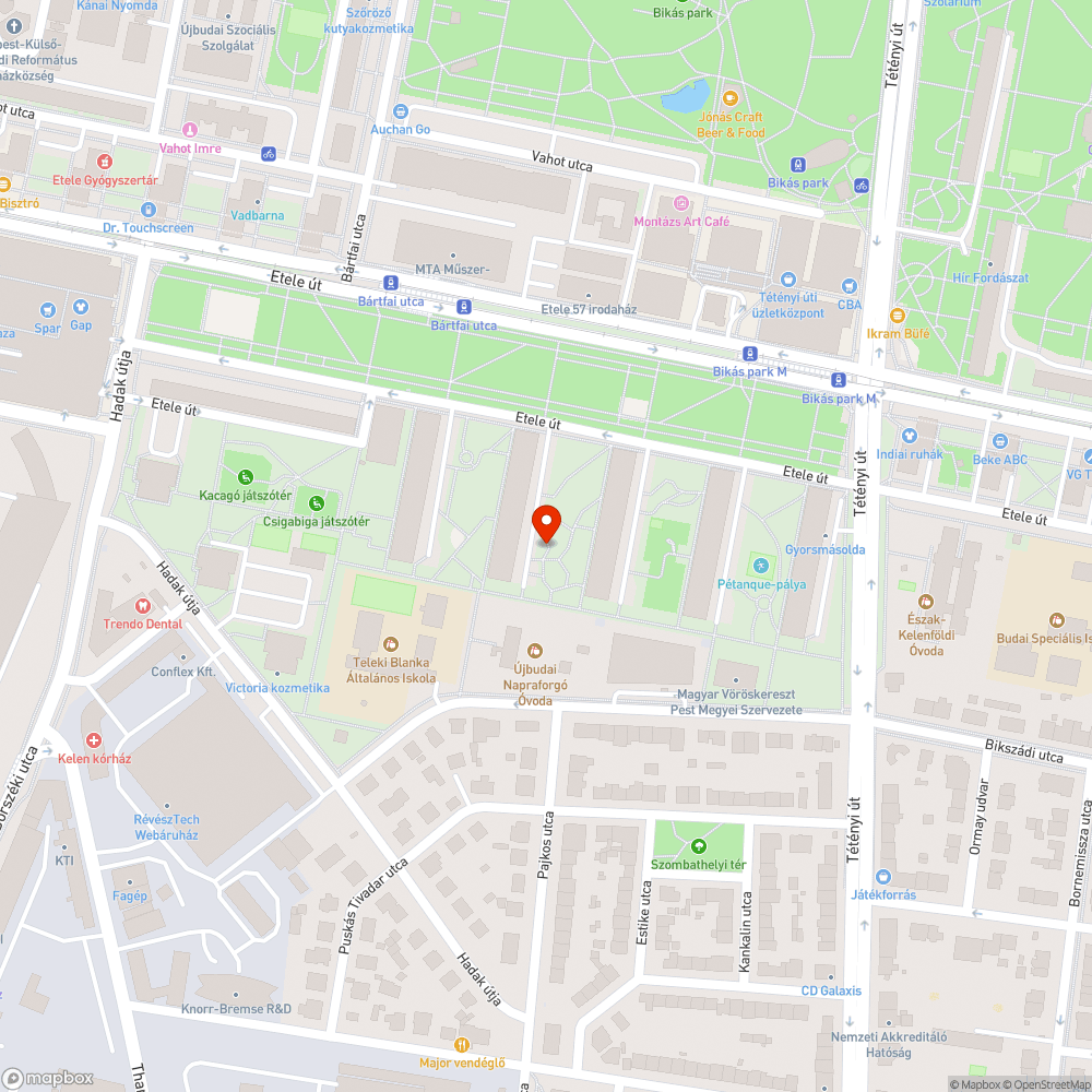 ottfelejtett kerékpár bejelentés helye