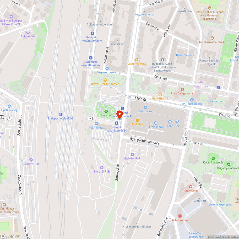 Graffiti az Etele téren 1-es villamos megálló bejelentés helye