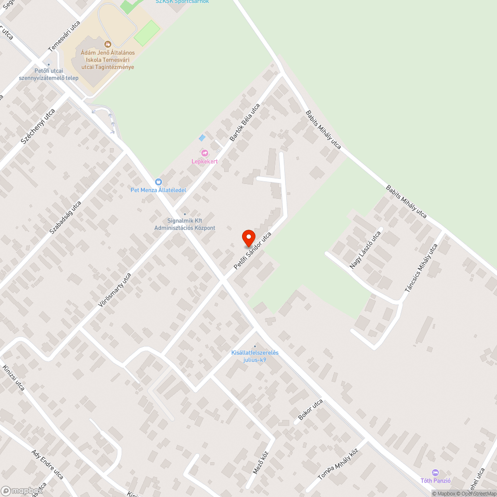 Gondozatlan terület bejelentés helye