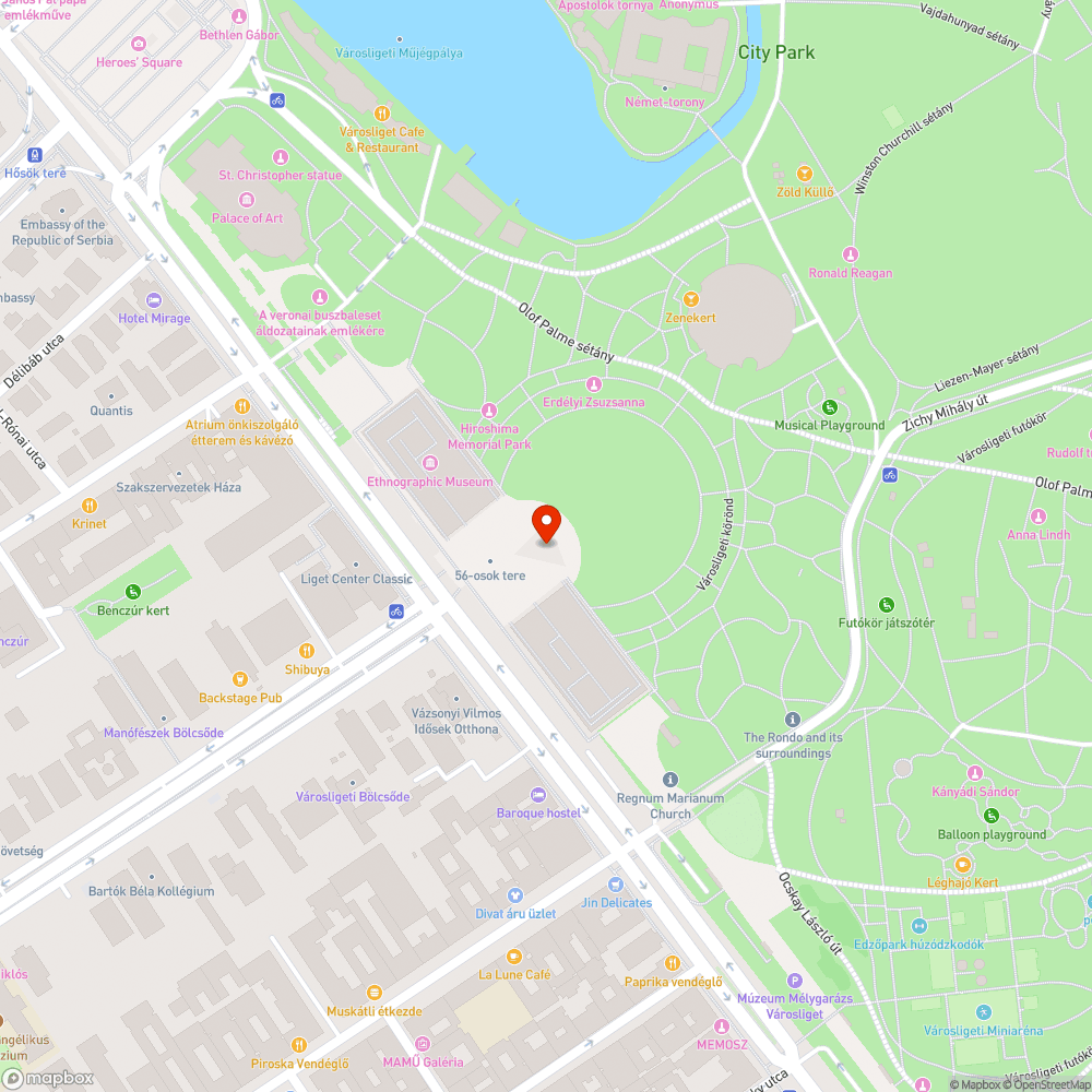 Graffitis emlékmű bejelentés helye