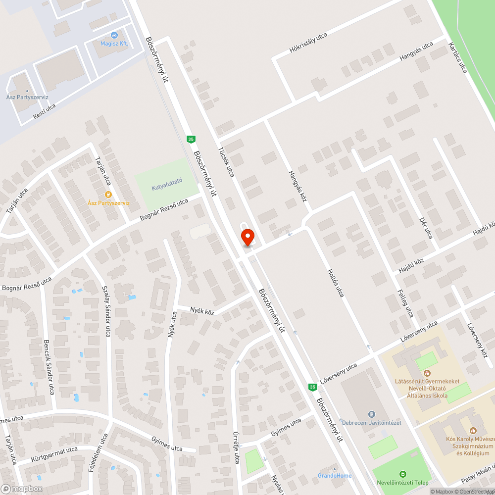 Rosszul behangolt közlekedési lámpa bejelentés helye