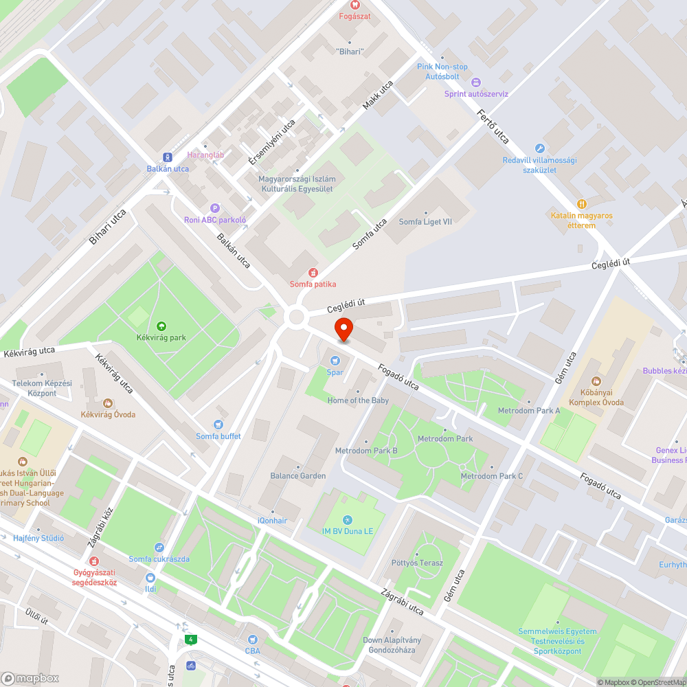 Elhagyott gépjármű bejelentés helye